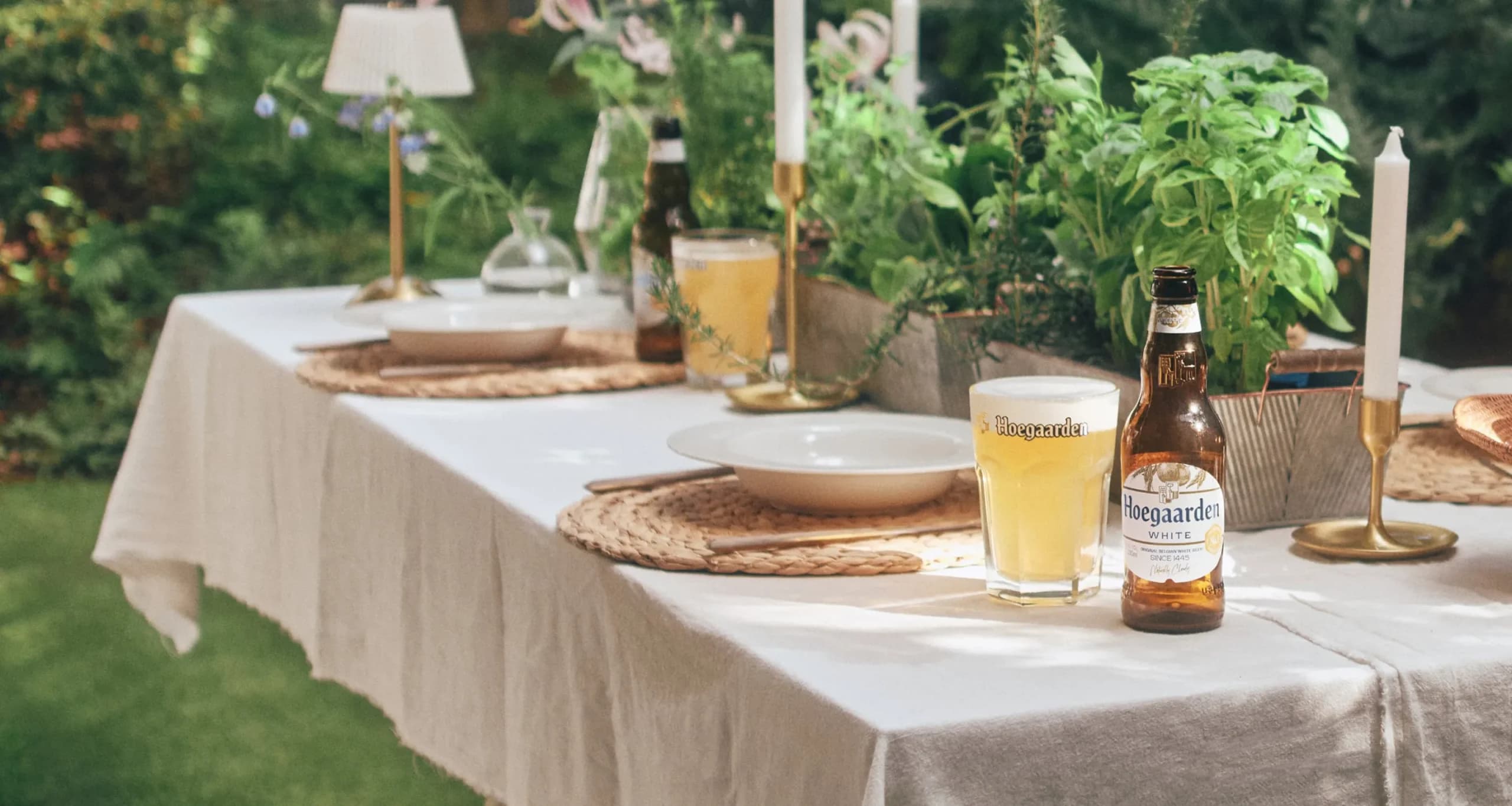 Hoegaarden WHITE BEER GAARDEN 余白の庭
